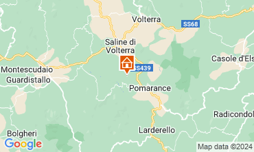 Kaart Volterra Vakantiehuis 121193