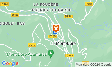 Kaart Le Mont Dore Appartement 50842