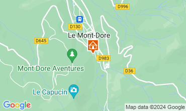 Kaart Le Mont Dore Studio 3881