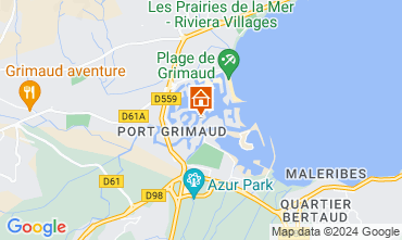 Kaart Port Grimaud Huis 9087