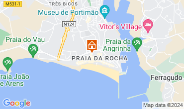 Kaart Praia da Rocha Appartement 124819