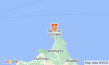 Kaart San Vito lo Capo Huis 45752