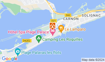 Kaart Palavas-les-Flots Appartement 6091