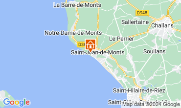 Kaart Saint Jean de Monts Villa 66656