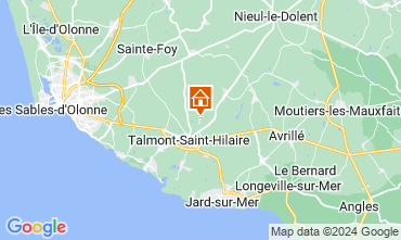 Kaart Talmont-Saint-Hilaire Huis 93383
