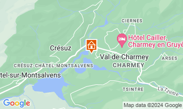 Kaart Charmey Chalet 4805