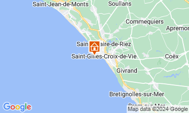 Kaart Saint Hilaire de Riez Studio 22393