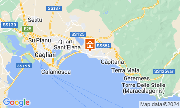 Kaart Cagliari Appartement 128572