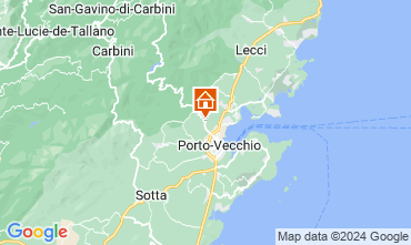 Kaart Porto Vecchio Villa 95465