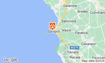 Kaart Gallipoli Appartement 127803