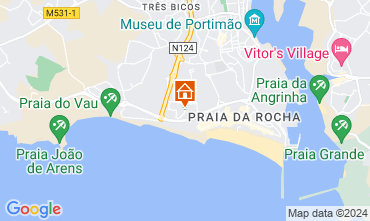 Kaart Praia da Rocha Appartement 84924