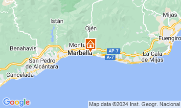 Kaart Marbella Villa 111253