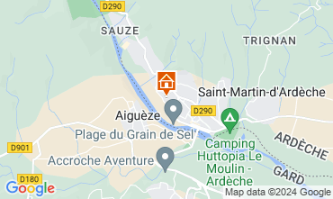 Kaart Saint Martin d'Ardche Huis 125141