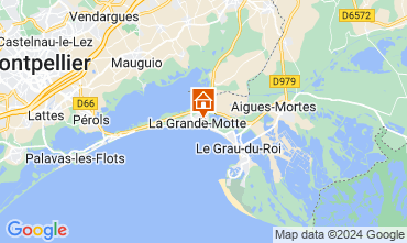 Kaart La Grande Motte Villa 120749