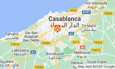 Kaart Casablanca Appartement 128167