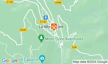 Kaart Le Mont Dore Appartement 77814