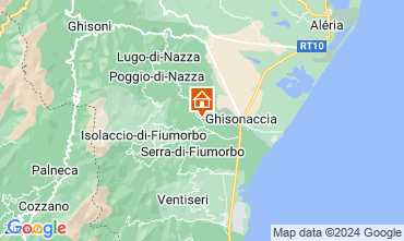 Kaart Ghisonaccia  128451