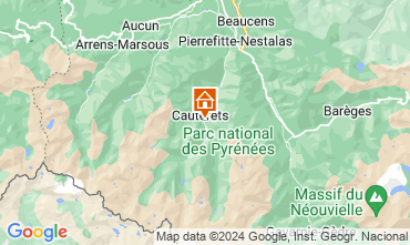 Kaart Cauterets Appartement 117216