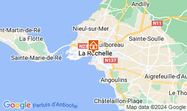 Kaart La Rochelle Studio 109211