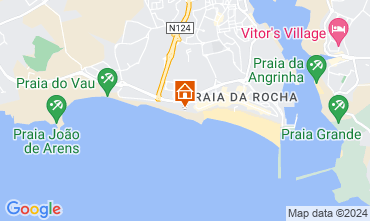 Kaart Praia da Rocha Appartement 88195