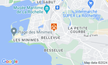 Kaart La Rochelle Huis 125781
