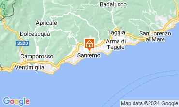 Kaart Sanremo Appartement 114441