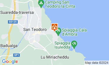 Kaart San Teodoro Villa 127857