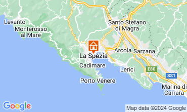 Kaart La Spezia Appartement 127791