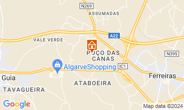 Kaart Albufeira Villa 58250