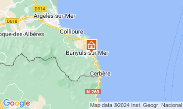 Kaart Banyuls-sur-Mer Huis 94647