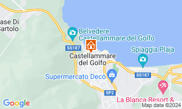 Kaart Castellammare del Golfo Studio 127185