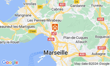 Kaart Marseille Villa 127919