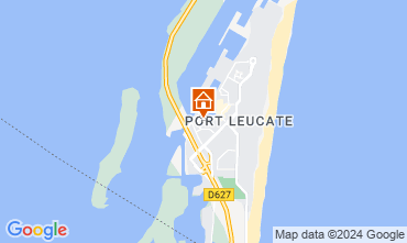 Kaart Port Leucate Studio 124416