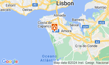 Kaart Lissabon Villa 65732