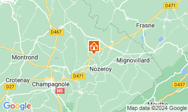 Kaart Champagnole Bijzondere woning 124350