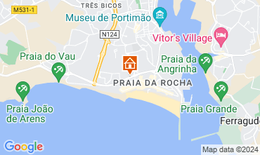 Kaart Praia da Rocha Appartement 126924