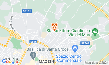 Kaart Lecce Appartement 127503