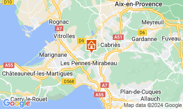 Kaart Aix en Provence Huis 87754