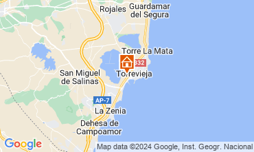 Kaart Torrevieja Villa 127374