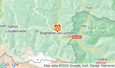 Kaart Bagnres-de-Luchon Villa 117160