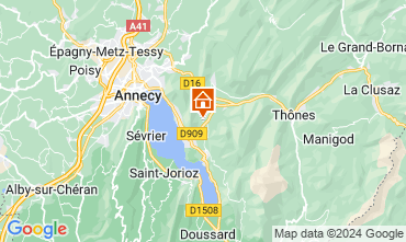 Kaart Annecy Appartement 90362