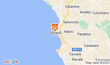 Kaart Gallipoli Appartement 128653
