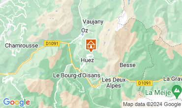 Kaart Alpe d'Huez Studio 46
