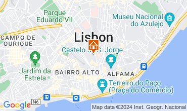Kaart Lissabon Appartement 127808
