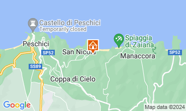 Kaart Peschici Villa 47035