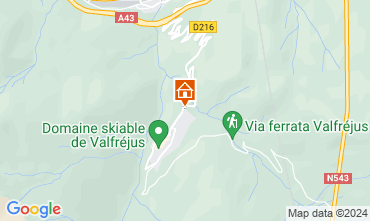 Kaart Valfrjus Chalet 128823