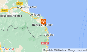 Kaart Banyuls-sur-Mer Appartement 69044