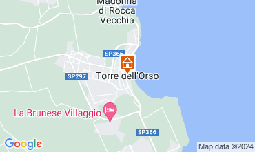 Kaart Torre dell'Orso Appartement 118207