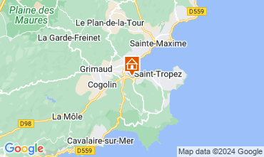 Kaart Saint Tropez Huis 68746