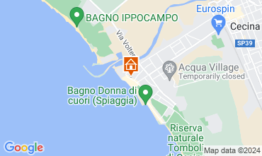 Kaart Cecina Appartement 90567